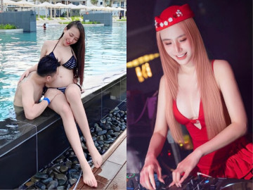 Búp bê DJ Hà Nội sinh xong đẹp mơn mởn khoe vòng một 100cm, chồng đại gia xây tặng cung điện khắp Việt Nam