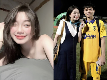 Cô giáo hot girl ở Nghệ An bế bụng bầu ra sân vận động xem chồng 2K3 đá bóng, sinh xong về dáng đẹp nõn nà