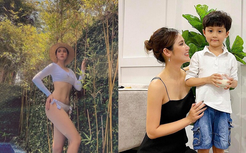 Dũng cảm bước ra cuộc hôn nhân không còn hạnh phúc nhưng hot mom Hà Nội vẫn luôn giữ cho con trai một cuộc sống đủ sự quan tâm của cha của mẹ và tình yêu thương từ gia đình nội ngoại.