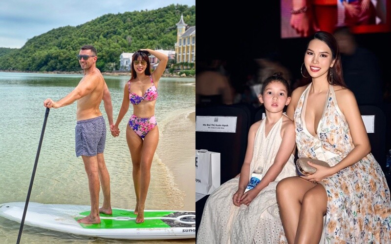 Sự khác biệt nhiều về văn hóa, đời sống khiến không ít mỹ nhân Việt "đứt gánh" giữa đường với chồng Tây, làm mẹ đơn thân. Song, với mỹ nhân Việt Hà Anh ngày lại càng khiến ai nấy ghen tỵ khi cô có một tổ ấm viên mãn, hai con "đủ nếp đủ tẻ".
