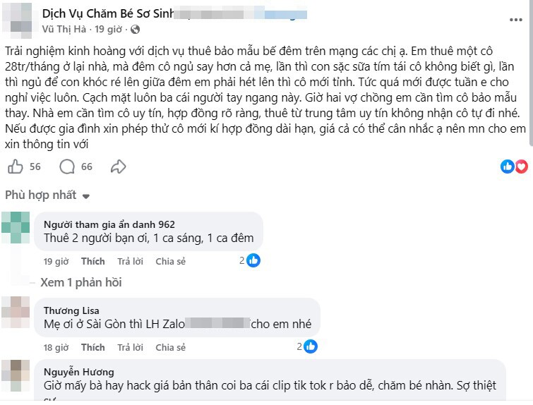 Xu hướng thuê bảo mẫu lương 15-30 triệu amp;#34;ngày chăm con, đêm thức ru ngủamp;#34; của hội mẹ bỉm nhà giàu Việt sau sinh - 4