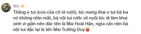 Bà nội định đặt tên cho cháu là Mai Hoài Hận, nhân viên sửa thành cái tên đẹp mà ý nghĩa hơn - 2