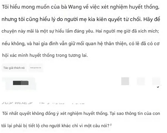 Mọi người tranh cãi về câu chuyện.