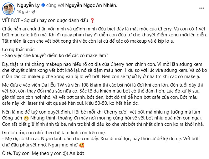Bé gái HN chuyên đóng vai chính phim giờ vàng VTV vì quá xinh, mẹ ruột nói về vết bớt đặc biệt trên mặt con - 5