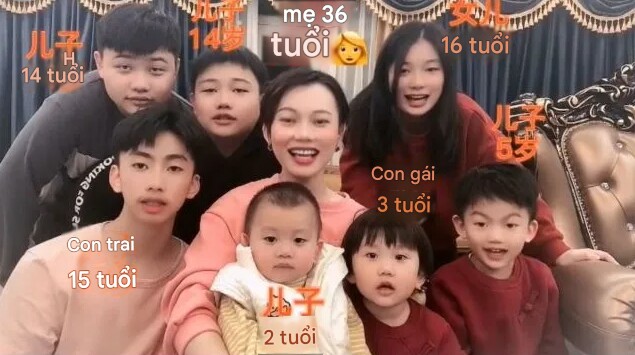 Bà mẹ mắn đẻ, 13 năm sinh 7 con, hỏi ra mới biết chồng không giống người bình thường - 2