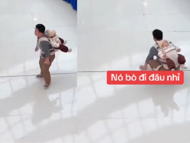 Đứng giữa trung tâm thương mai gọi tên con.