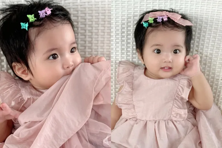 Có bà ngoại là hoa khôi, mẹ là mỹ nhân nức tiếng, con gái Khánh Thi Phan Hiển 3 tuổi xinh như thiên thần - 15