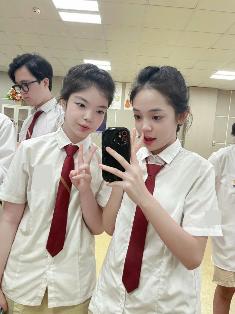 Chu Diệp Anh tập trung cho việc ôn tập cuối cấp 2.