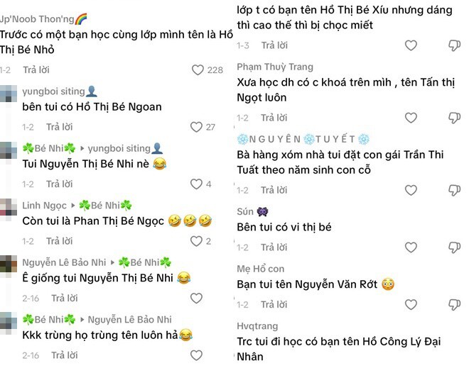 Dân tình thích thú khoe 1001 tên amp;#34;độc lạamp;#34; bố mẹ đặt cho con, từ Hồ Thị Ngọc Nở đến Nguyễn Thị Cọc Lóc - 3