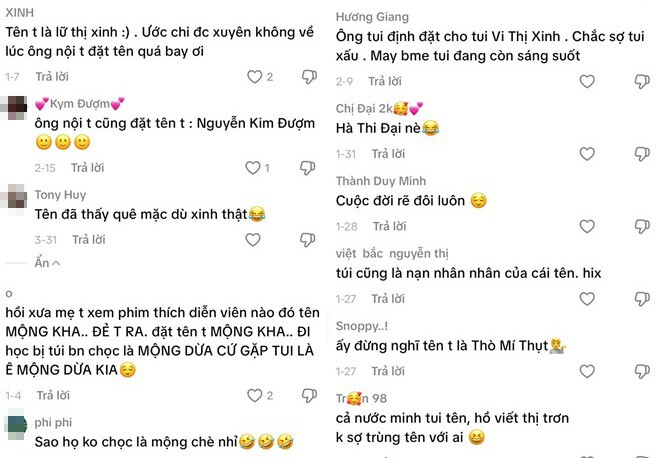 Dân tình thích thú khoe 1001 tên amp;#34;độc lạamp;#34; bố mẹ đặt cho con, từ Hồ Thị Ngọc Nở đến Nguyễn Thị Cọc Lóc - 4