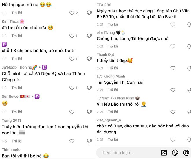 Dân tình thích thú khoe 1001 tên amp;#34;độc lạamp;#34; bố mẹ đặt cho con, từ Hồ Thị Ngọc Nở đến Nguyễn Thị Cọc Lóc - 6