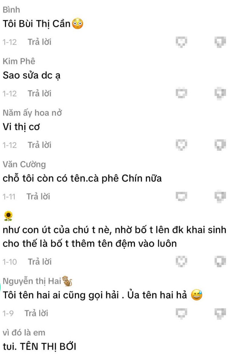 Dân tình thích thú khoe 1001 tên amp;#34;độc lạamp;#34; bố mẹ đặt cho con, từ Hồ Thị Ngọc Nở đến Nguyễn Thị Cọc Lóc - 7
