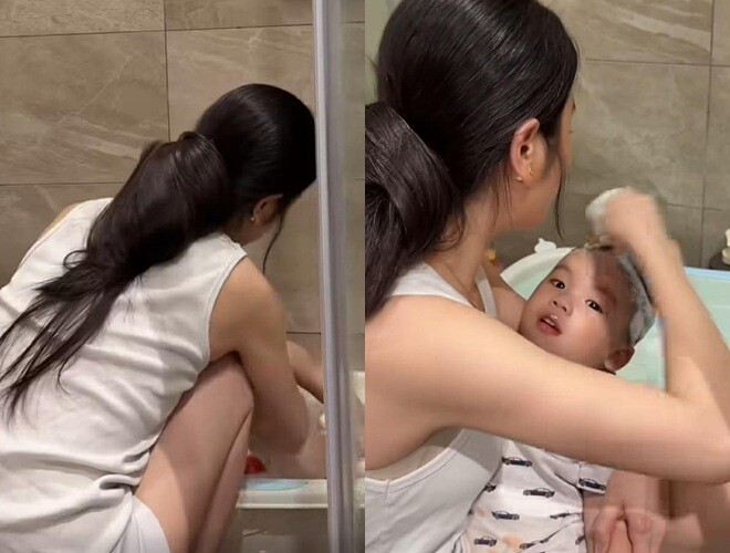 Ra đường lộng lẫy trên xe hơi 8 tỷ, Chu Thanh Huyền ở nhà chăm con trai Quang Hải với diện mạo khác hẳn - 4