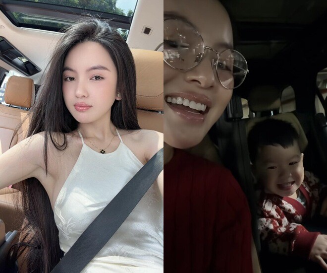 Buổi chiều thì đón bé Lido tan học, tranh thủ dạy con học thêm tiếng Anh.