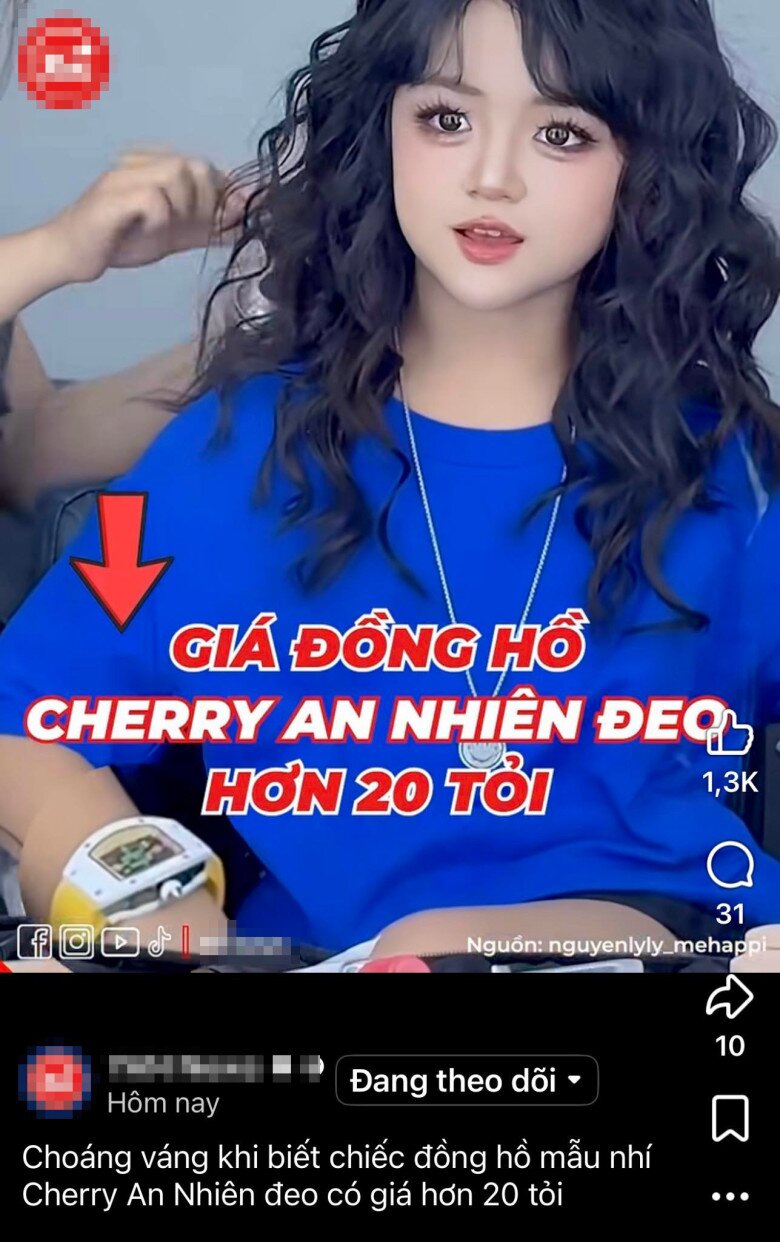 Mẹ ruột diễn viên nhí Cherry An Nhiên nói về tin đồn con gái 9 tuổi đeo đồng hồ 23 tỷ - 2