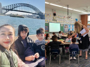 Yêu con - Du học trời Tây, 2 sao Việt vẫn để con dùng tên tiếng Việt đi học, có bé gặp tình huống "dở khóc dở cười"