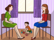 Yêu con - Câu đố FBI tuyển ứng viên, mẹ bỉm sữa nhìn là biết: Trong hai người, ai là mẹ đứa trẻ?
