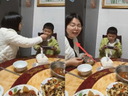 Yêu con - Con học lớp 3 vẫn cầm điện thoại chơi game để mẹ đút cơm: Là "yêu con" hay "làm hư" đứa trẻ?