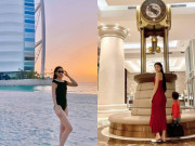 Yêu con - Cuộc sống nuôi con ở Dubai khác xa tưởng tượng của người đẹp TP.HCM có nhà 130 tỷ, mỗi lần về nước là xách theo bỉm, sữa mang về