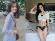 Yêu con - Nữ sinh THPT Bắc Ninh "xinh như hoa" lấy chồng năm 18 tuổi, giờ dạy 2 con gái cực khéo, U30 trắng đẹp nõn nà