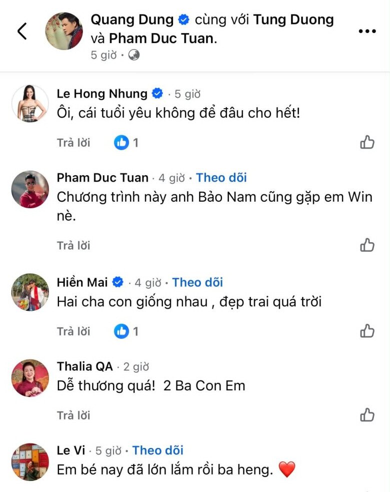 Quang Dũng khoe lại ảnh cùng con trai Jennifer Phạm lúc nhỏ, Bảo Nam dễ thương là bản sao hoàn hảo của bố - 5