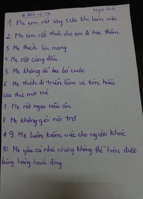 Cười ra nước mắt với hình ảnh của mẹ trong mắt amp;#34;khối mầm nonamp;#34;: Mẹ thích tiền, nói nhiều nhưng yêu em vô điều kiện! - 2