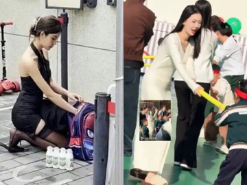 Bà mẹ gây tranh cãi khi mặc quá đẹp đến trường của con, giáo viên: "Chúng tôi thường ghét kiểu người như vậy!"