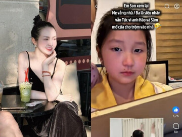 Yêu con - Con gái Tuấn Hưng khóc khi anh trai và em trai quyết mở cửa cho người lạ vào nhà lúc không có bố mẹ