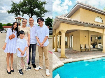 Tiểu thư Đồng Nai làm mẹ 3 con giàu sang ở Mỹ, mua biệt thự triệu đô liên tục để thuận tiện việc học của con