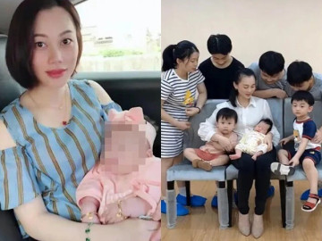 Bà mẹ mắn đẻ, 13 năm sinh 7 con, hỏi ra mới biết chồng không giống người bình thường