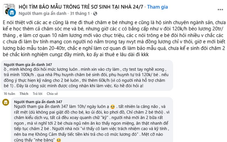 Bài chia sẻ gây xôn xao.