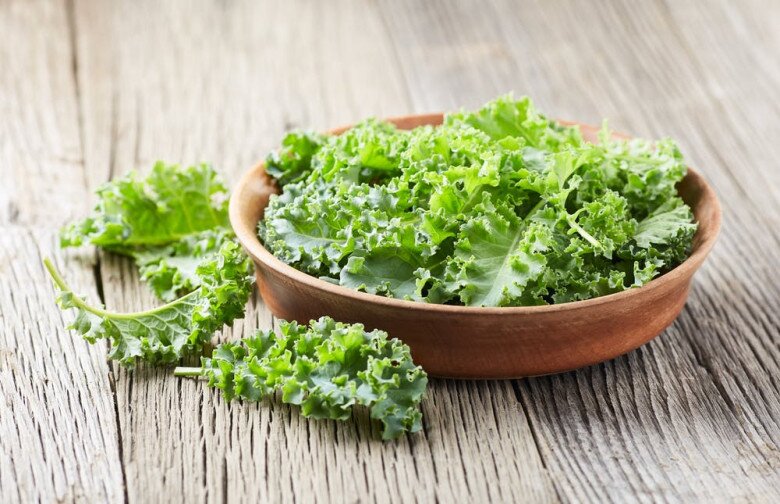 Cải xoăn chứa nhiều vitamin C, tốt cho sức khoẻ đề kháng (Ảnh minh hoạ)