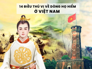 Hai dòng họ nào cực hiếm ở Việt Nam nhưng sản sinh nhiều danh tướng tài giỏi, có công lớn trong sử Việt?