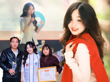 Gặp nữ sinh tài sắc vẹn toàn của ĐH Kinh tế Quốc dân: "Với mình, tỏa sáng là kết quả tất yếu của sự nỗ lực"
