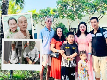 Hình ảnh ông bố 70 tuổi vượt 200km lên thăm con gái, đem theo ba lô rau, trứng khiến ai xem cũng rưng rưng mắt