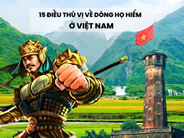 Dòng họ nào cực hiếm chưa đến 1% dân số, có danh tướng được phong là Bố Cái Đại Vương, có công trong sử Việt?