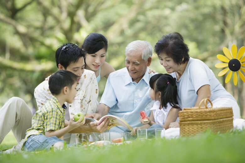 Môi trường gia đình giúp trẻ phát triển sức khỏe tinh thần rất tốt. Ảnh minh họa.