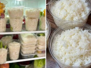 Trào lưu của “người lười” khi nấu cơm một lần rồi cất tủ lạnh ăn cả tuần, chuyên gia đưa lời khuyên