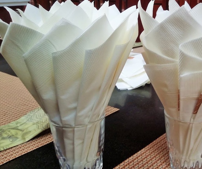 Các loại giấy ăn rất tiện lợi, nhưng nguy cơ gây hại cho sức khỏe là rất lớn. Ảnh minh họa. 