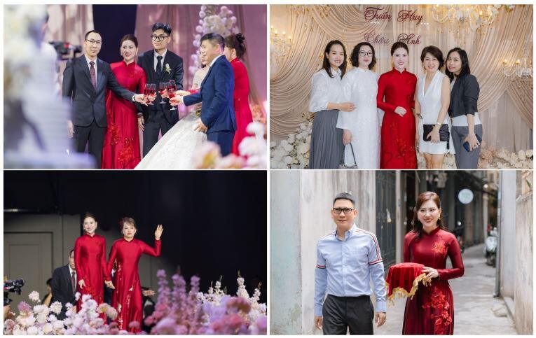 Một số khoảnh khắc ấn tượng của bà Hằng trong hôn lễ của con trai 