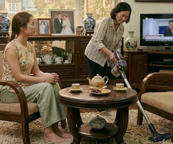 Chị giúp việc làm luôn tay luôn chân. (Ảnh minh họa)