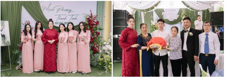 Chị Phượng có hôn lễ đáng nhớ