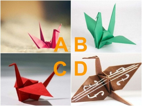 Trắc nghiệm: Chọn một con hạc giấy, biết ngay người bạn yêu có đang “tơ tưởng” người khác không