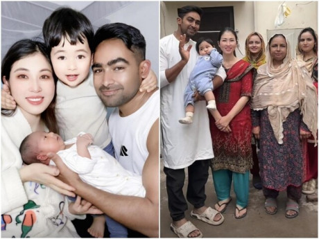 U40 ly hôn tay trắng, cưới chồng Pakistan kém 15 tuổi sau 3 tháng yêu, sinh 2 con lai đẹp như thiên thần