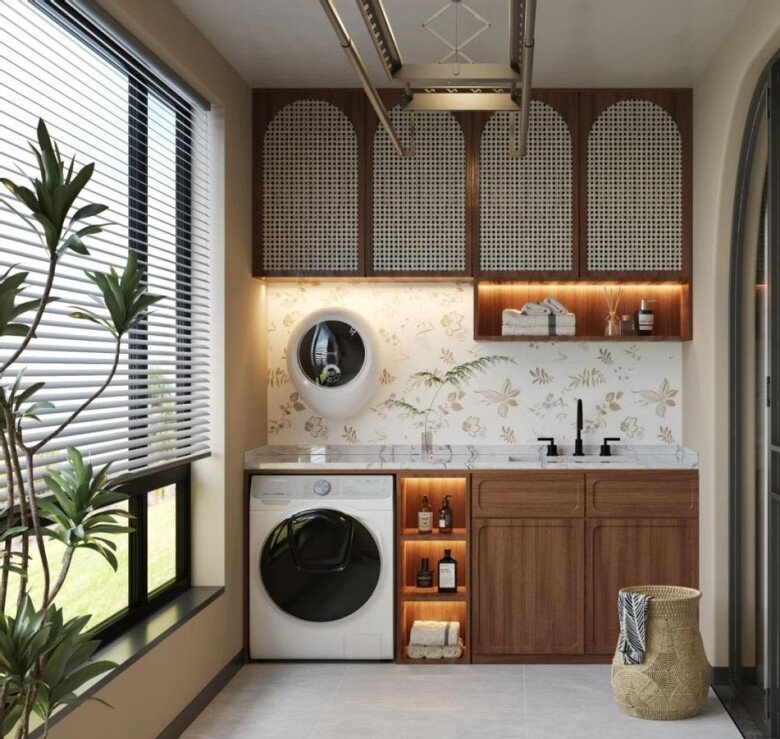 Lắp bồn rửa mặt trong phòng tắm đã xưa lắm rồi, 4 thiết kế này vừa cao cấp vừa thực tế, rất đáng tham khảo - 3