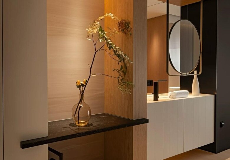 Lắp bồn rửa mặt trong phòng tắm đã xưa lắm rồi, 4 thiết kế này vừa cao cấp vừa thực tế, rất đáng tham khảo - 7