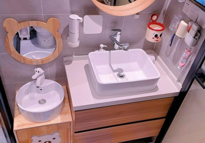 Lắp bồn rửa mặt trong phòng tắm đã xưa lắm rồi, 4 thiết kế này vừa cao cấp vừa thực tế, rất đáng tham khảo - 9