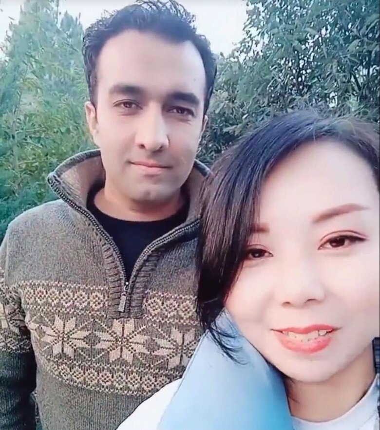 Nhan Hâm và chồng Pakistan.