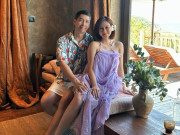 Yêu - Hương Giang lần đầu khoe rõ mặt ông xã hơn 11 tuổi, đưa ra lời khuyên: “Nhất định phải lấy chồng giàu”