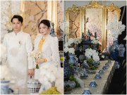 Yêu - Đám cưới "công tử Bạc Liêu" chi nửa tỷ đồng, phủ kín gốm sứ, tranh khảm vàng